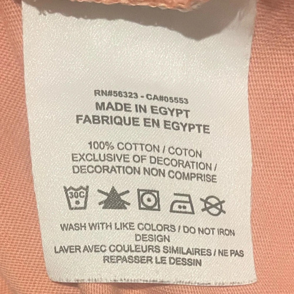 Nike Women’s Coral “Just Do It” Graphic Tee Shirt Size S Short Sleeve Casual Top - Picture 4 of 9